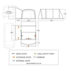 Vango Airbeam Vango Galli Pro Air Mid Awning 23 Vango Airbeam Vango Galli Pro Air Mid Awning -Vango Camping Shop galli pro air mid floorplan low