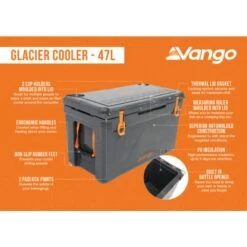Vango Glacier 47L Cool Box -Vango Camping Shop glacier cooler 47l lowres