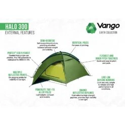 Vango Halo 300 Tent (2024) -Vango Camping Shop halo 3002 lr 1