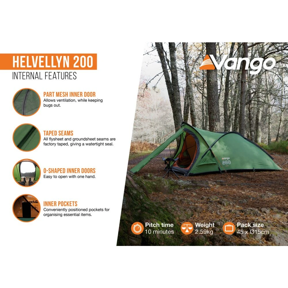 Vango Helvellyn 200 Tent (2025) 13 Vango Helvellyn 200 Tent (2025) - Image 11