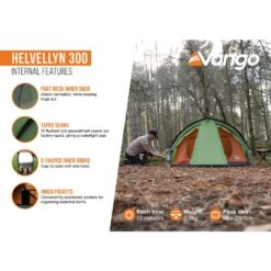 Vango Helvellyn 300 Tent (2025) -Vango Camping Shop helvellyn 300 infographics2 lowres