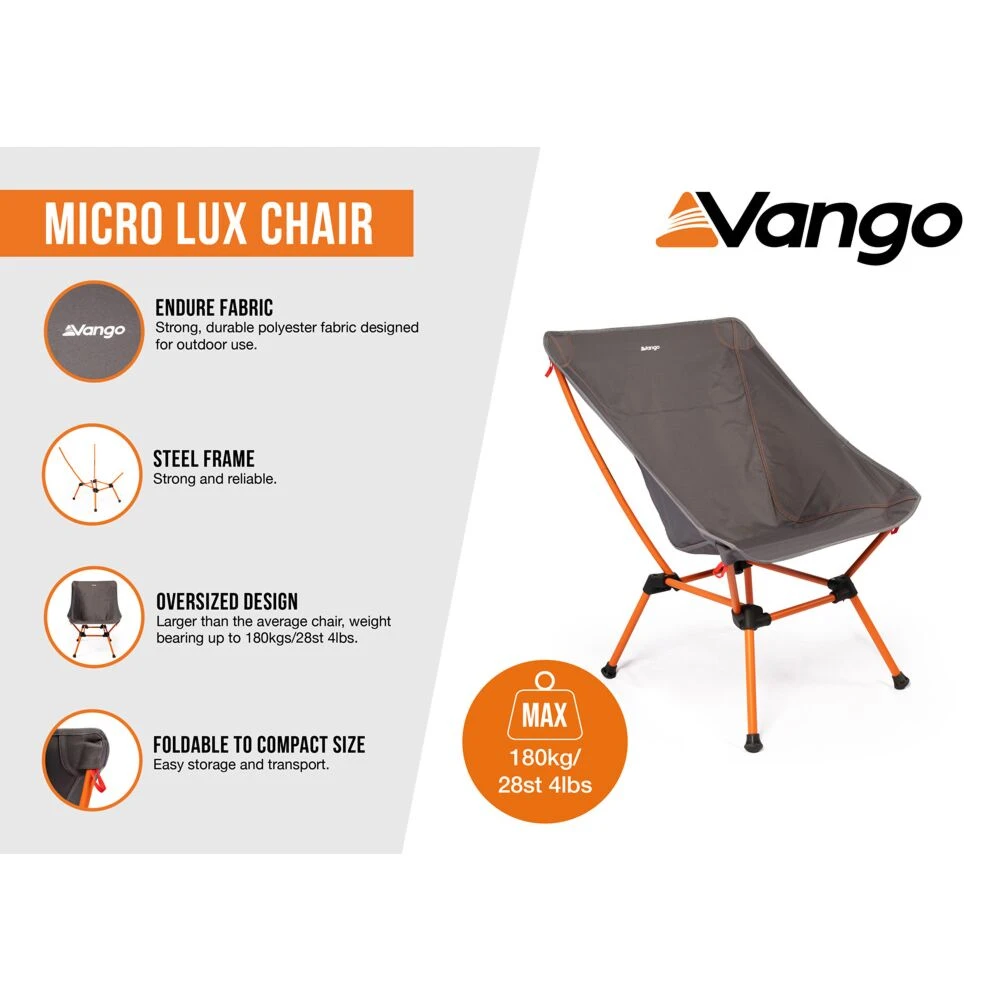 Vango Micro Lux Chair (India Ink) 5 Vango Micro Lux Chair (India Ink) - Image 3