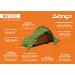Vango Nevis 200 Tent (2025) 17 Vango Nevis 200 Tent (2025) -Vango Camping Shop nevis 200 infographic lowres 1