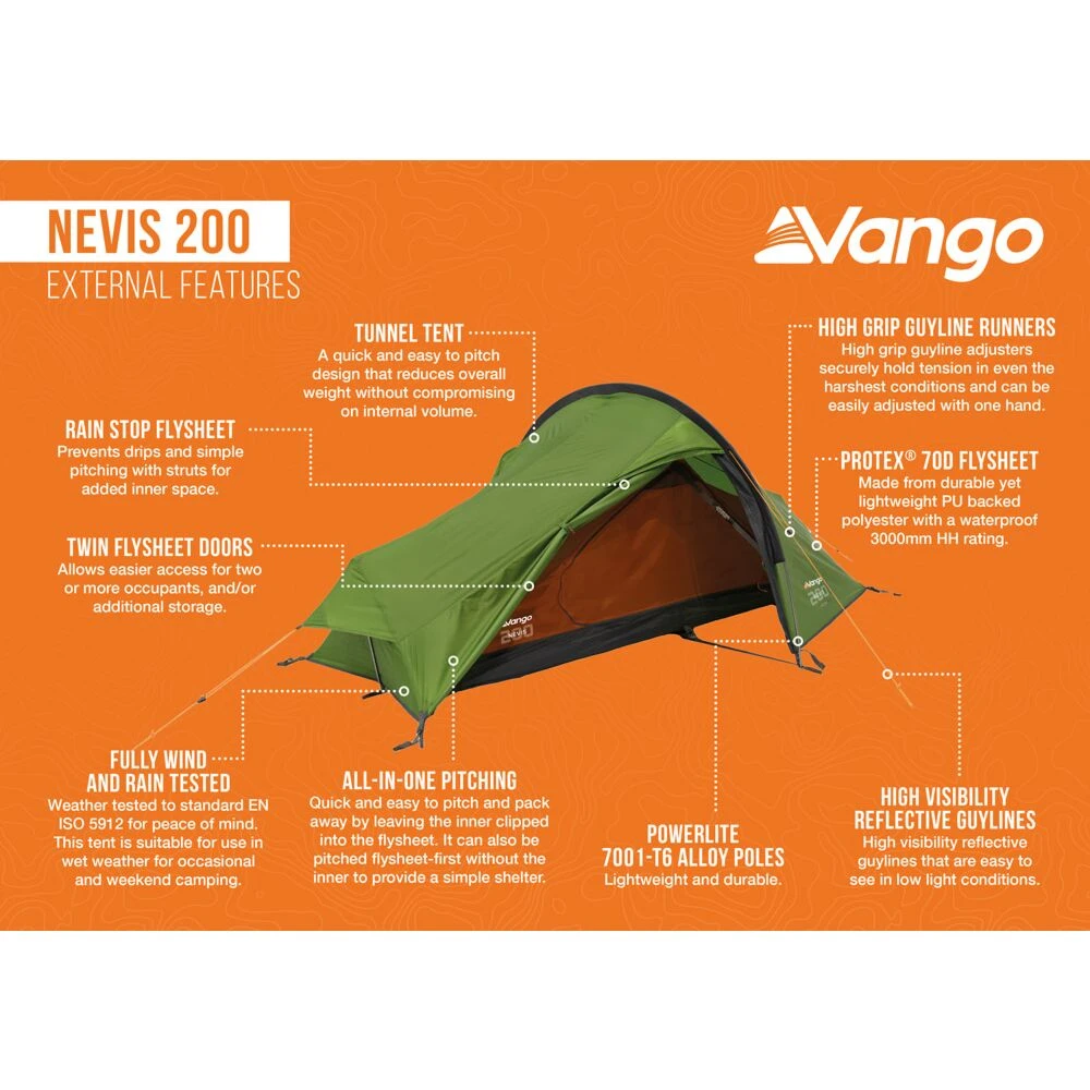 Vango Nevis 200 Tent (2025) 9 Vango Nevis 200 Tent (2025) - Image 7