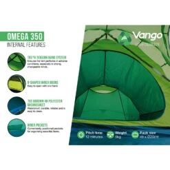Vango Omega 350 Tent (2025) 17 Vango Omega 350 Tent (2025) -Vango Camping Shop omega 3502