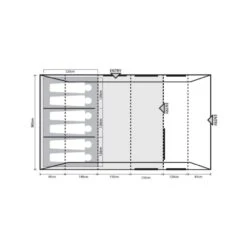 Outdoor Revolution Camp Star 600 DT Tent Poled Bundle (incl Footprint) 21 Outdoor Revolution Camp Star 600 DT Tent Poled Bundle (incl Footprint) -Vango Camping Shop orft0030 fp 1