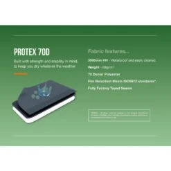 Vango Tay 200 Tent (2025) 28 Vango Tay 200 Tent (2025) -Vango Camping Shop protex 70d fabric infographic blue low res 2