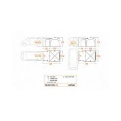 Vango Tailgate Hub II Low Poled Awning (2025) -Vango Camping Shop tailgate hub ii low floorplan low res small