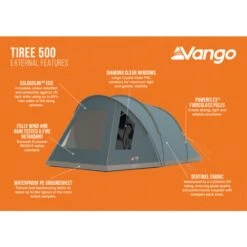 Vango Tiree 500 Tent 24 Vango Tiree 500 Tent -Vango Camping Shop tiree 500 infographic lr