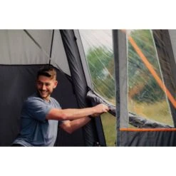 Vango Cove III Air Low Awning -Vango Camping Shop toggled privacy curtain lr