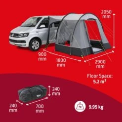 Kampa Trip Poled Awning -Vango Camping Shop trip pole3