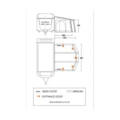 Vango Airbeam Vango Tuscany Air 400 Elements Proshield Caravan Awning -Vango Camping Shop tuscany 400 1