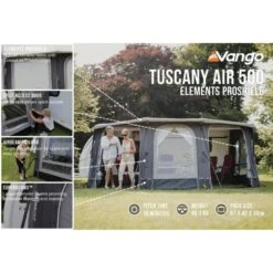Vango Airbeam Vango Tuscany Air 500 Elements Proshield Caravan Awning (2024) 14 Vango Airbeam Vango Tuscany Air 500 Elements Proshield Caravan Awning (2024) -Vango Camping Shop tuscany air 500 eps