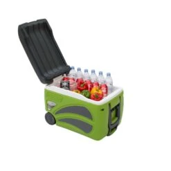 Vango Pinnacle Wheelie 45L Coolbox -Vango Camping Shop van 2021 essentials pinnacle wheelie 45l hi 13