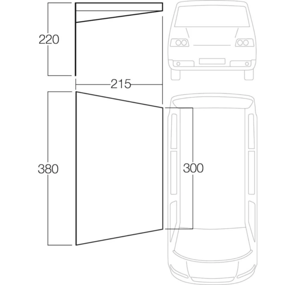 Vango Poled Sun Canopy (3m) 4 Vango Poled Sun Canopy (3m) - Image 2