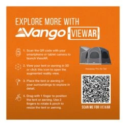 Vango Airbeam Vango Hexaway Pro Air Tall Awning -Vango Camping Shop vango viewar hexaway pro air tall