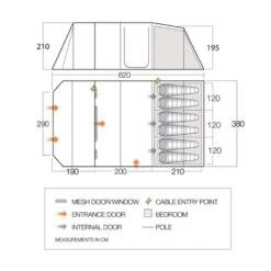Vango Whitby 600 Tent -Vango Camping Shop vango whitby 600 floor