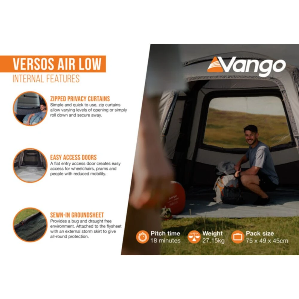 Vango Versos Air Low Awning 17 Vango Versos Air Low Awning - Image 15