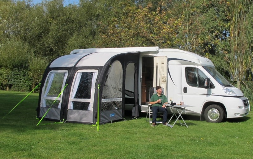 Vango Camping Shop -Vango Camping Shop motorhome and awning
